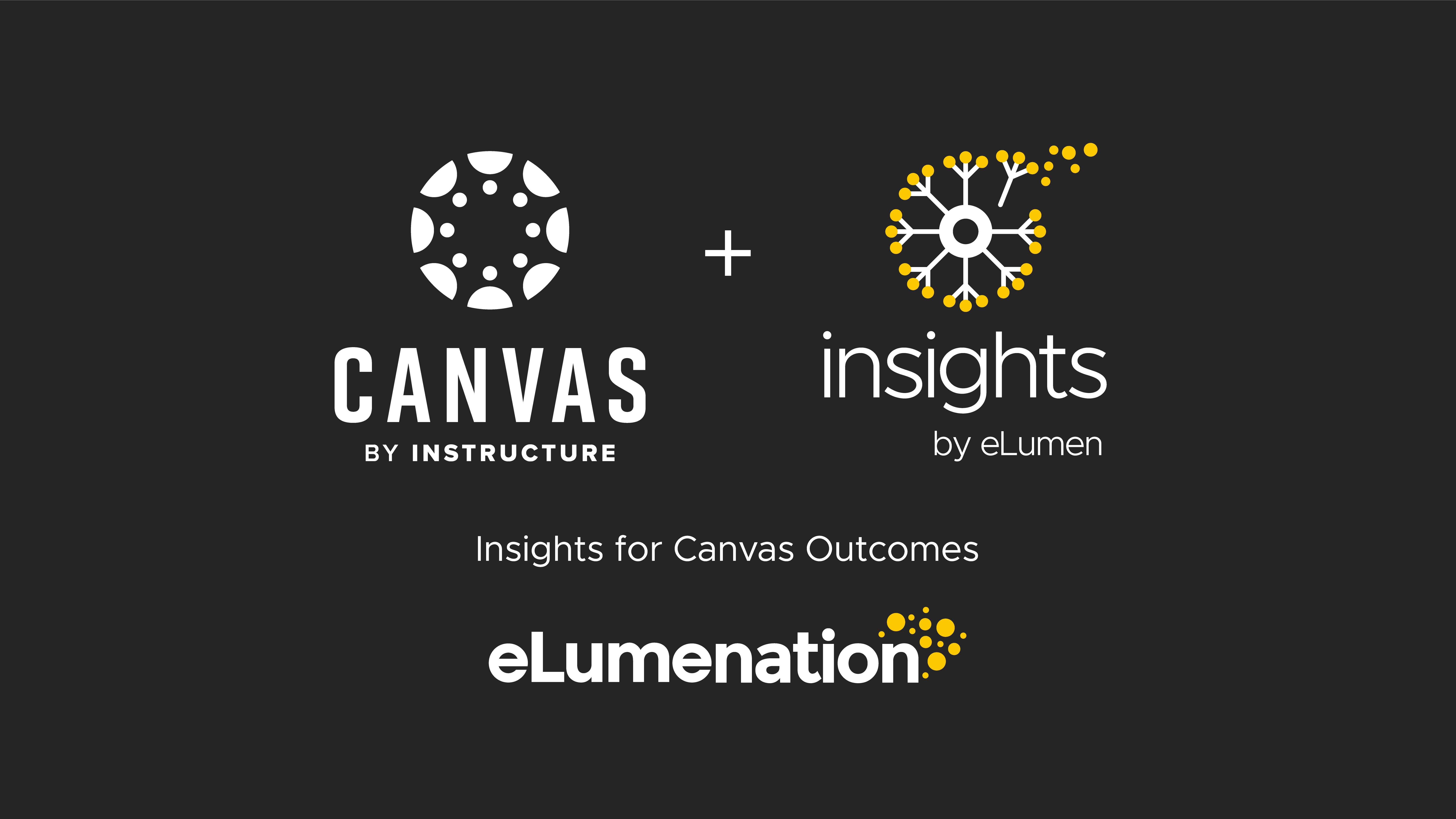 eLumen Insights for Canvas Outcomes