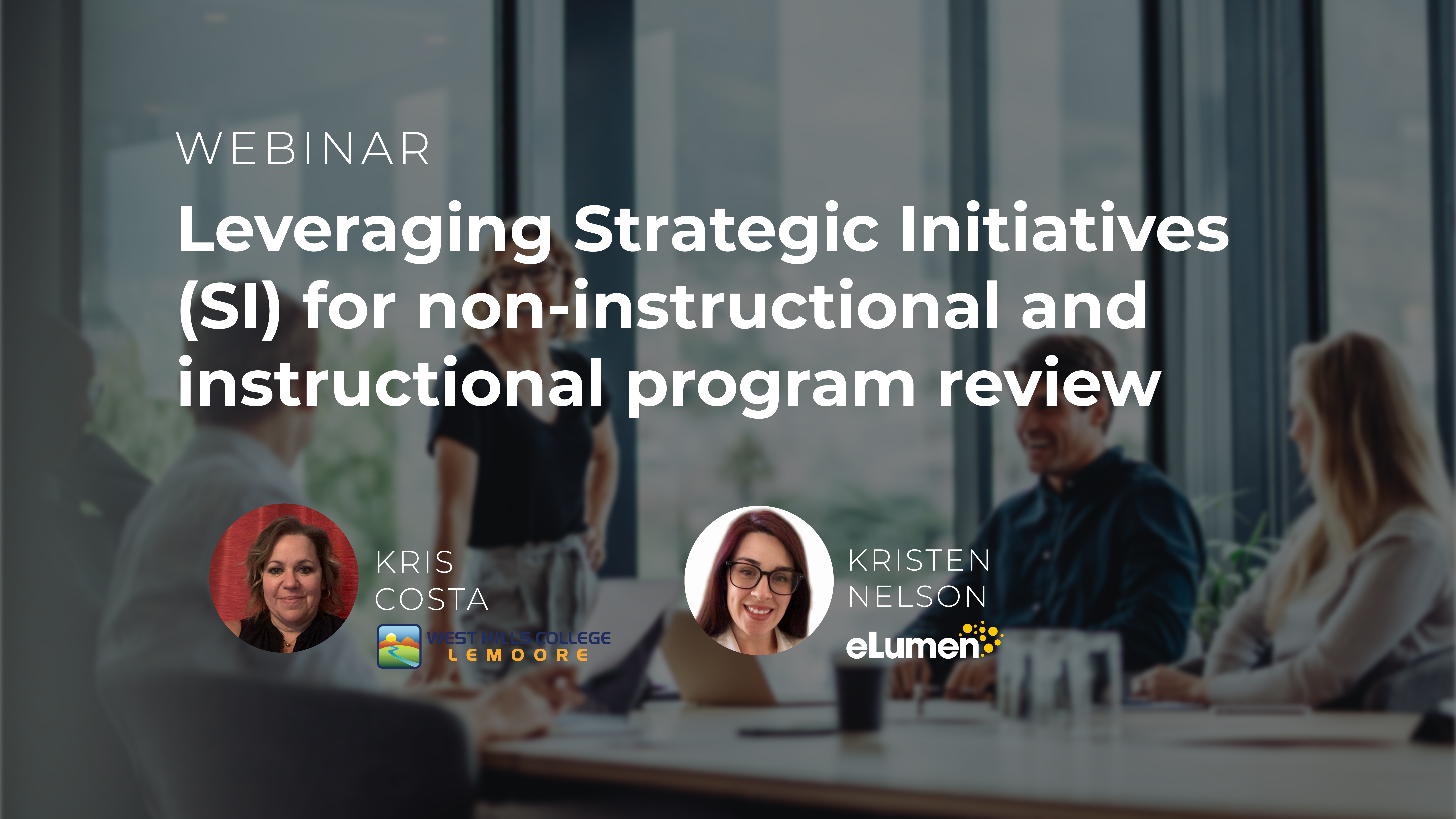 Leveraging Strategic Initiatives (SI) for non-instructional and instructional program review